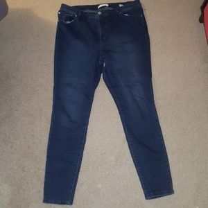 Eloquii Jeans - Dark denim skinny jeans Eloquii Jeans - Dark denim skinny jeans